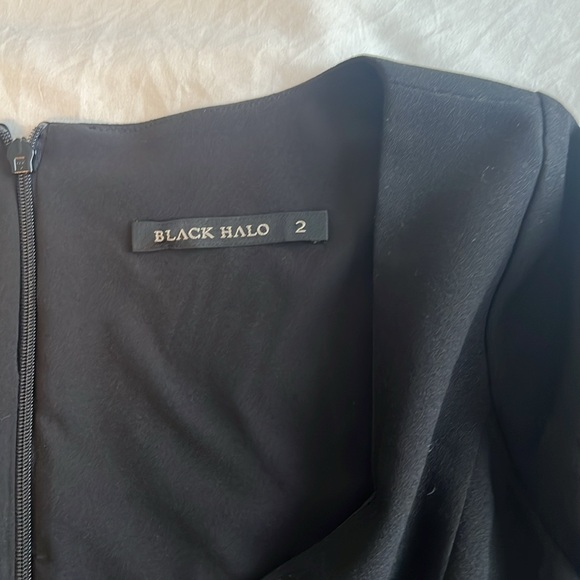 Black Halo tailored dress size 2 - Picture 4 of 9